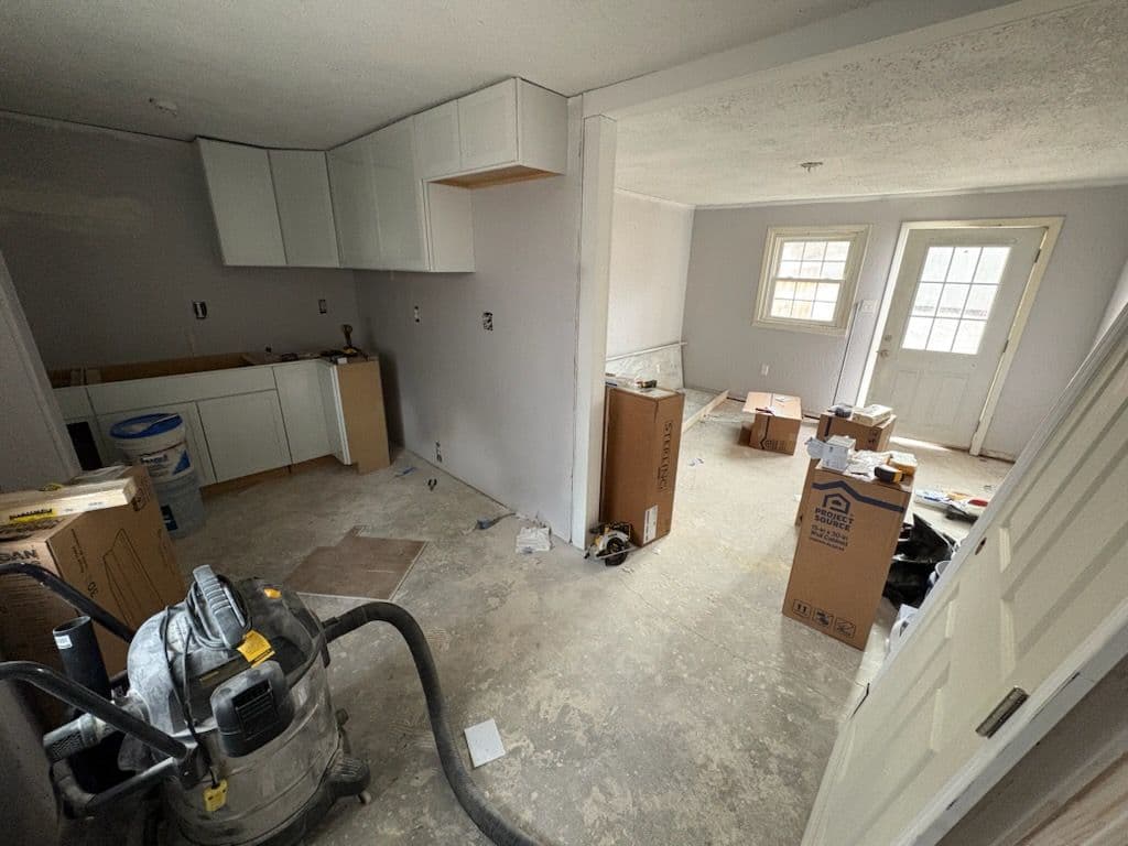 Comprehensive Rental Remodel Underway